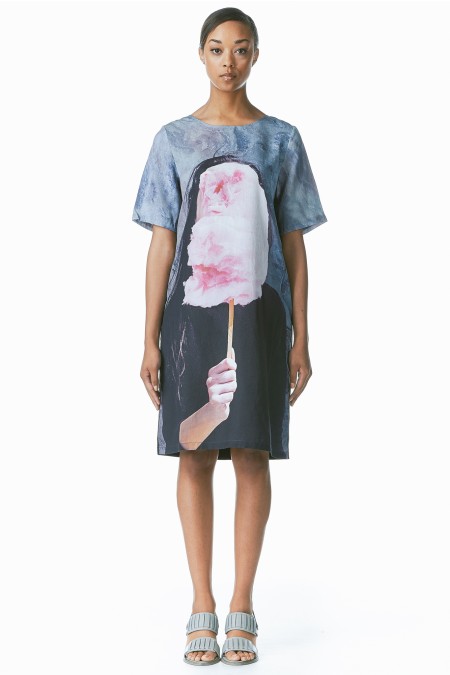 ffixxed colonia digital printed t-shirt dress