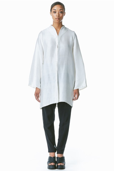 kaarem conch silk dolman jacket