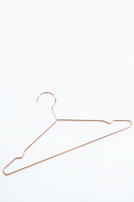 Set of 5 Copper Wire Hangers