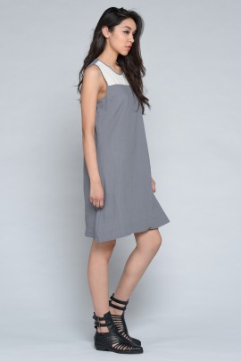 Color Block Midi Dress