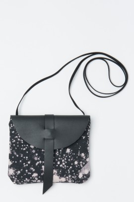 Bleach Splatter Mini Crossbody Bag
