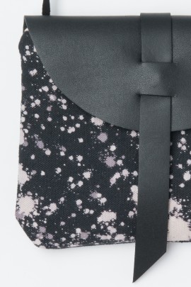 Bleach Splatter Mini Crossbody Bag