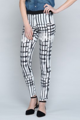 Techno Plaid Lora Pant