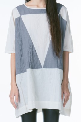 Oversized Triangle Tunic