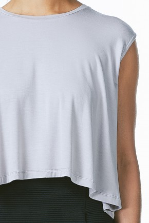 Swing Crop Top Grey