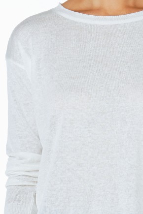 Ivory Lightweight Knit Sweater