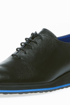 Leather Platform Oxford