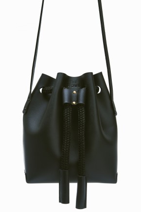 Leather Brady Bucket Bag