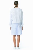 asymmetrical knit top