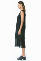 layered slip dress