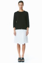 black vintage fisherman sweater