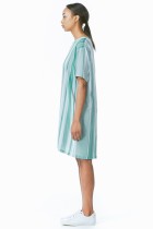 t-shirt dress teal
