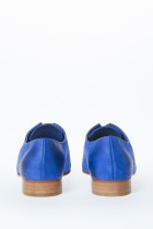 arama blue oxford wood heel