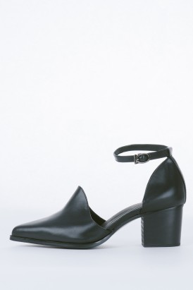 Ankle Strap Cutout Boot