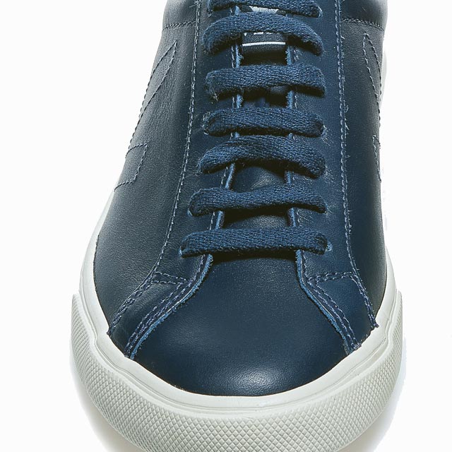 Veja Navy Leather Esplar Sneaker