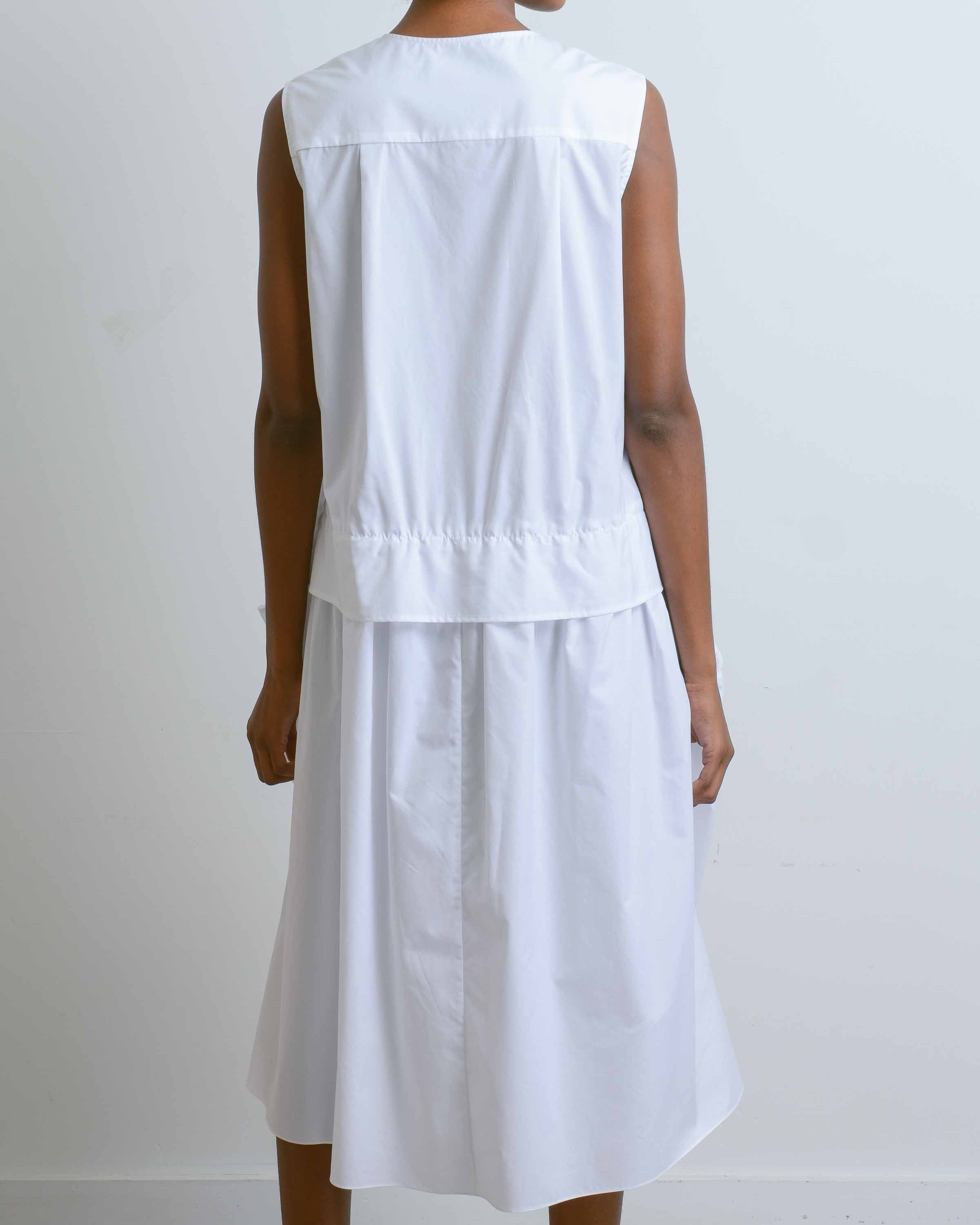 Asymmetrical Side Pocket Dress