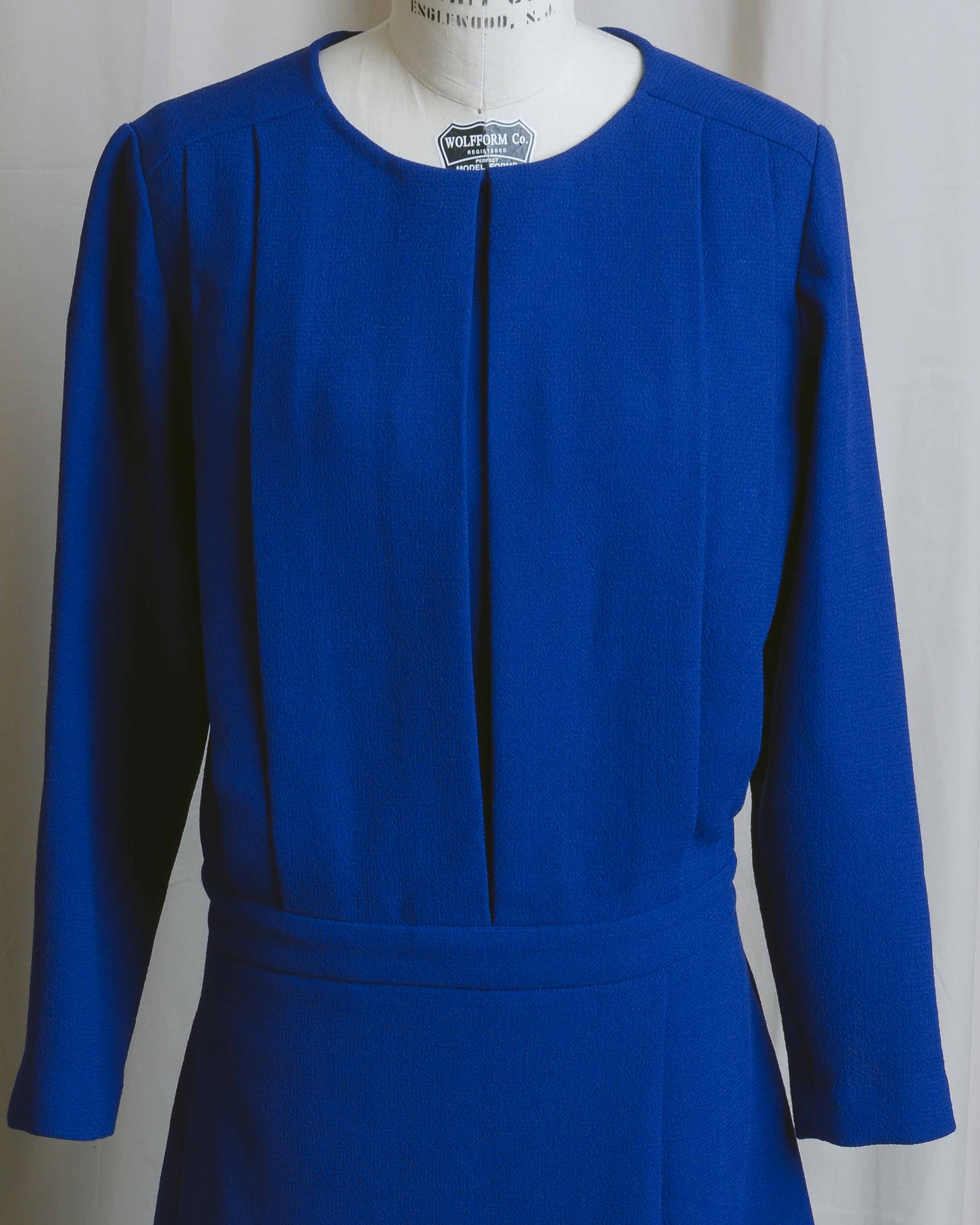 Cobalt Open Back Dress