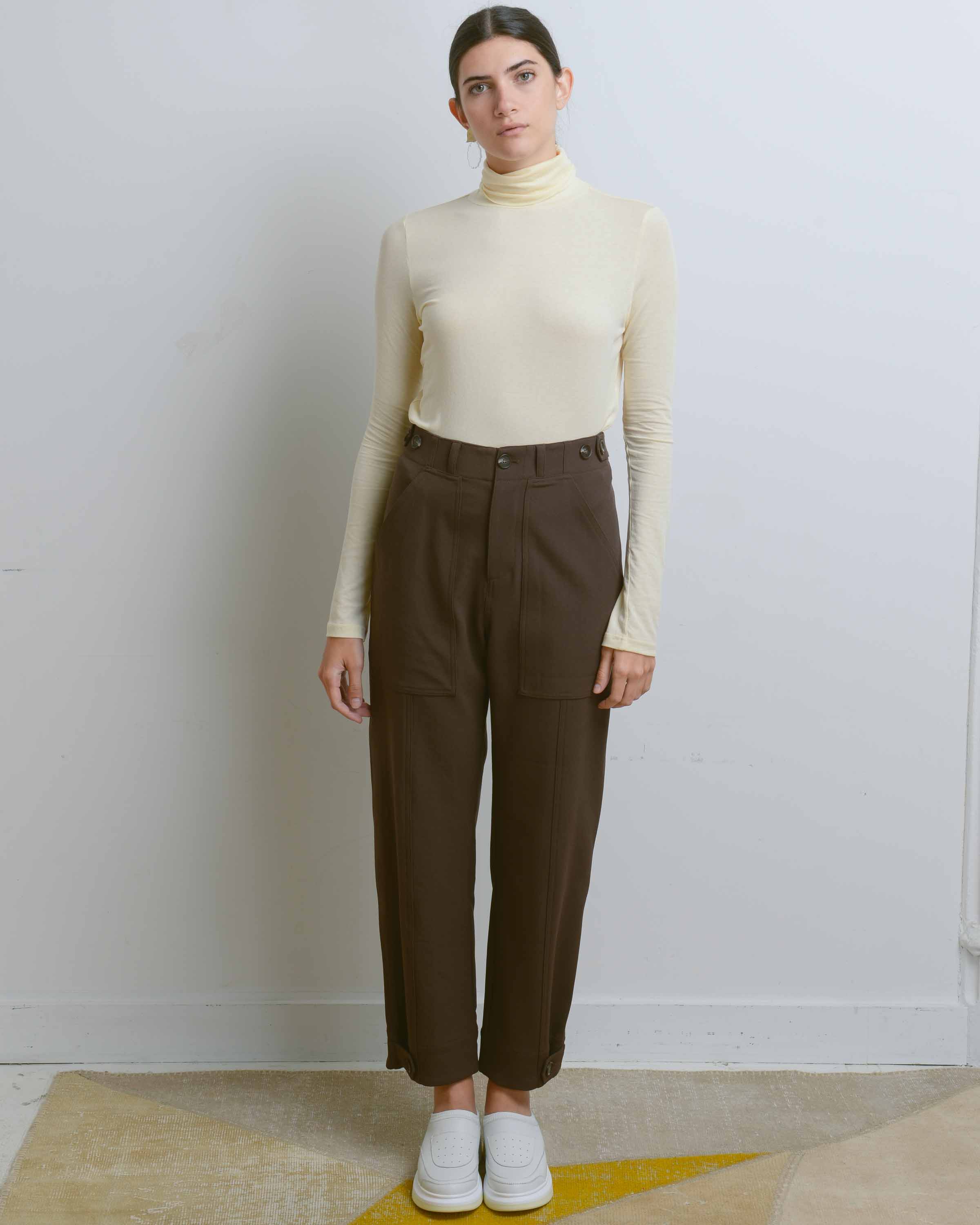 Olive Workwear Trousers