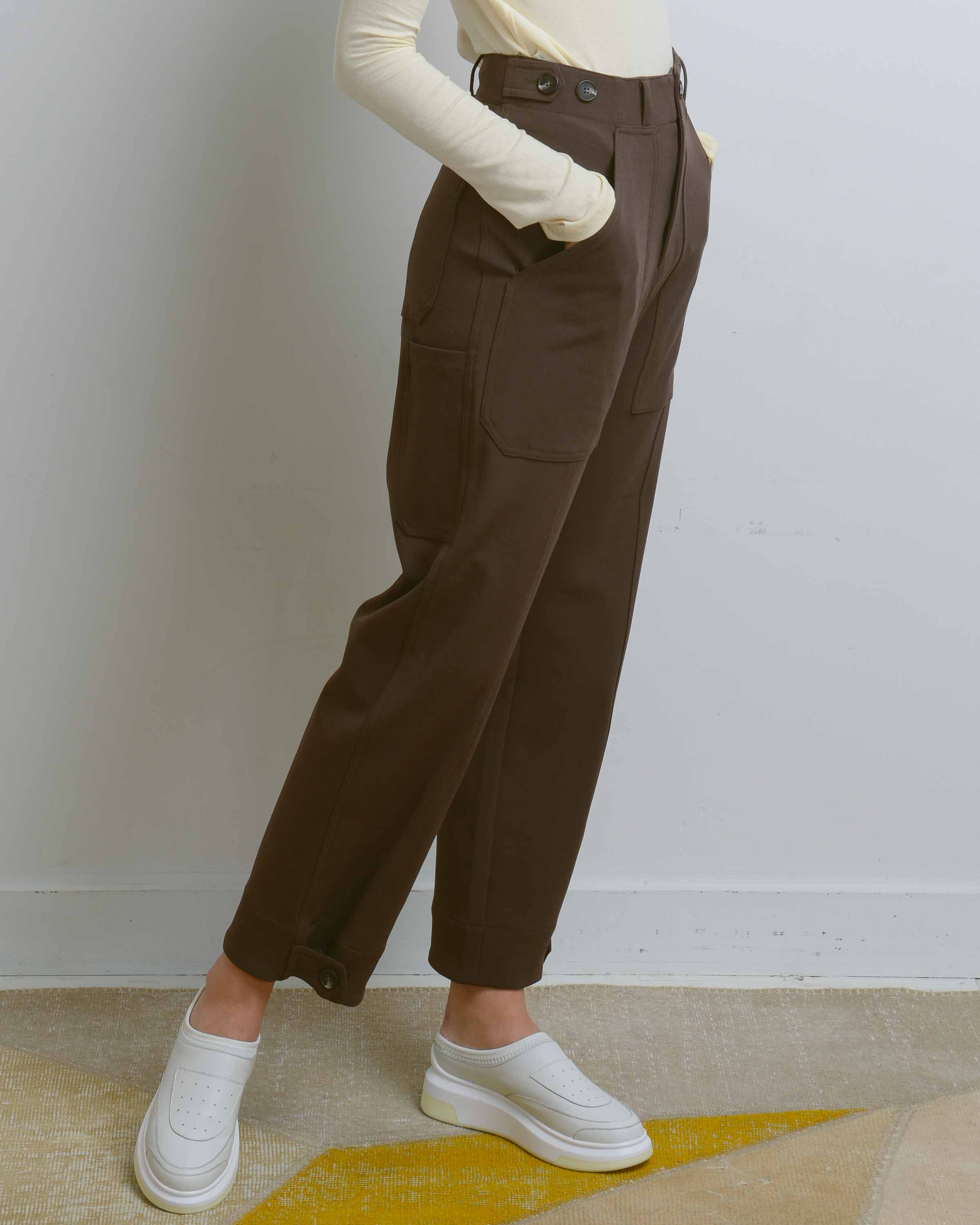 Olive Workwear Trousers