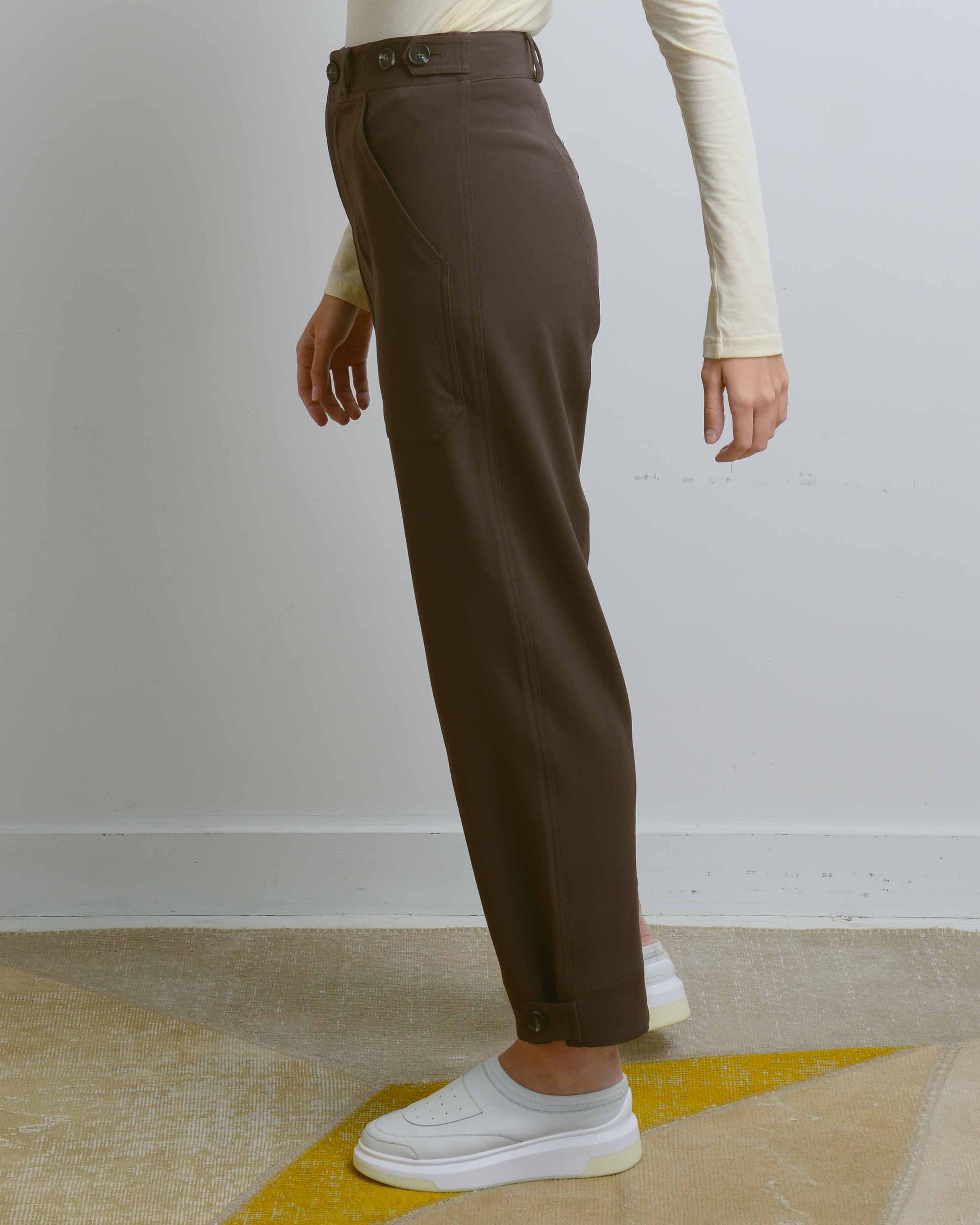 Olive Workwear Trousers