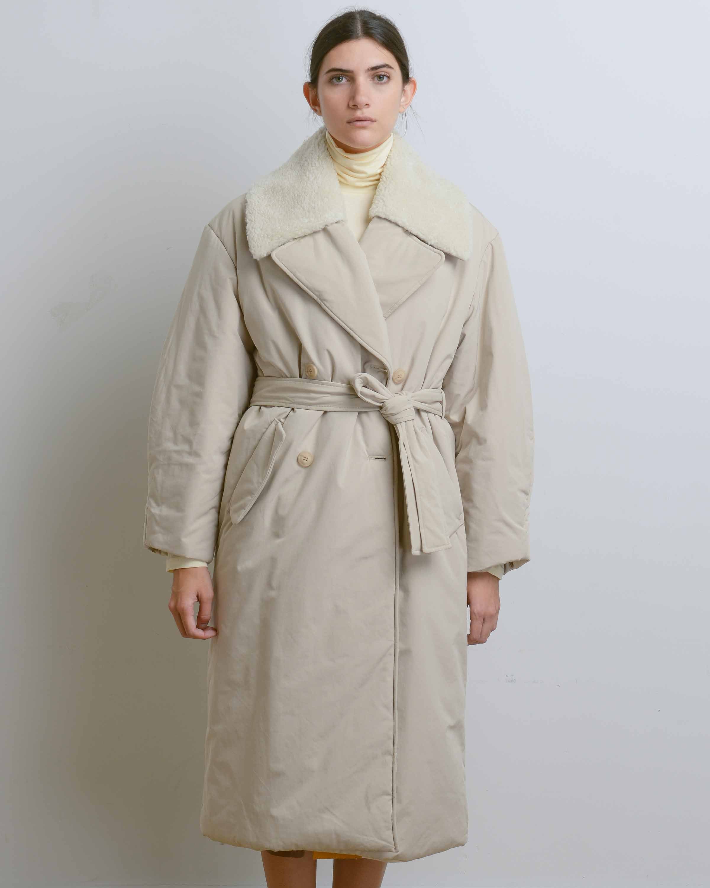 Ivory Padding Coat
