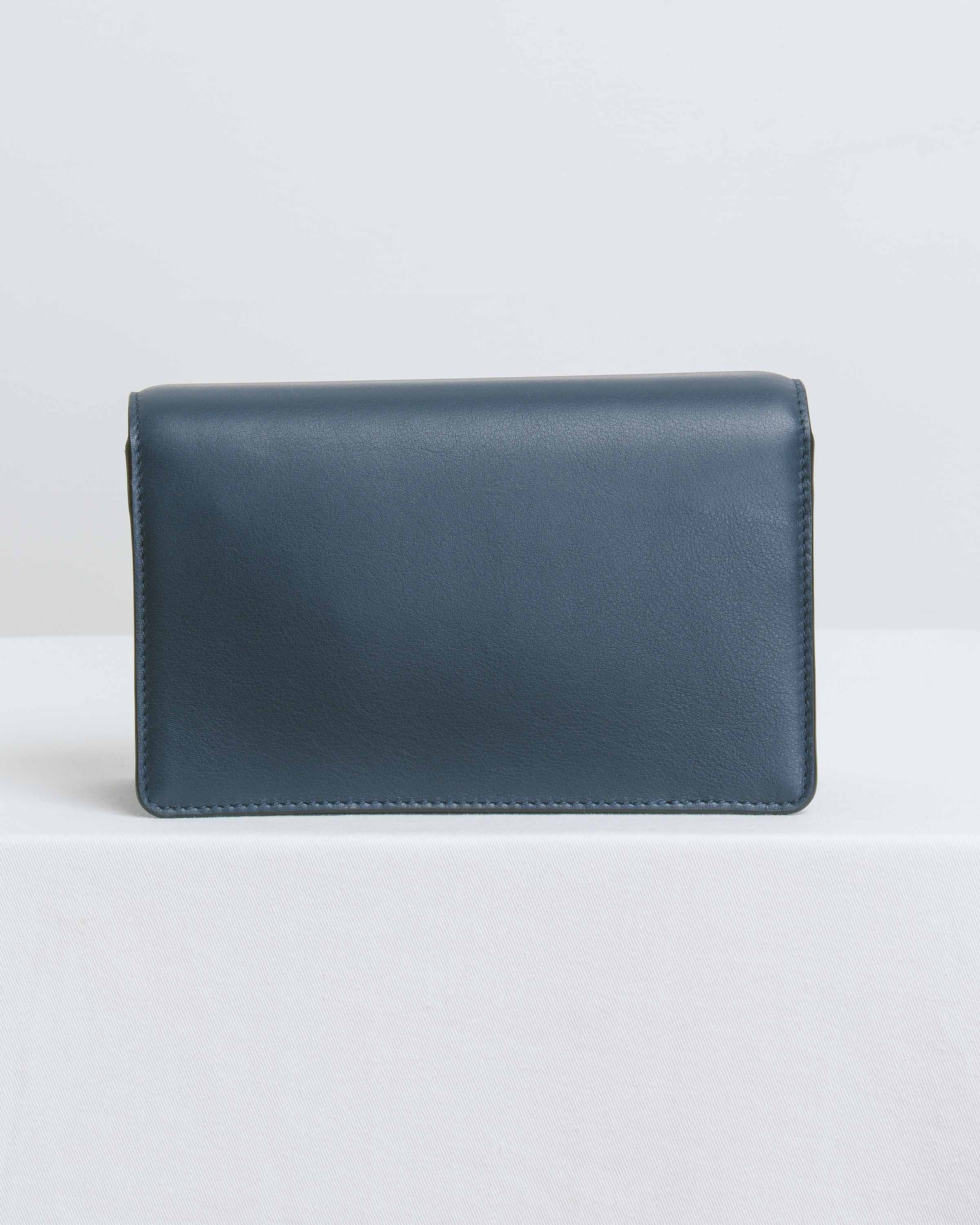 Dark Navy Nappa Classic Bag
