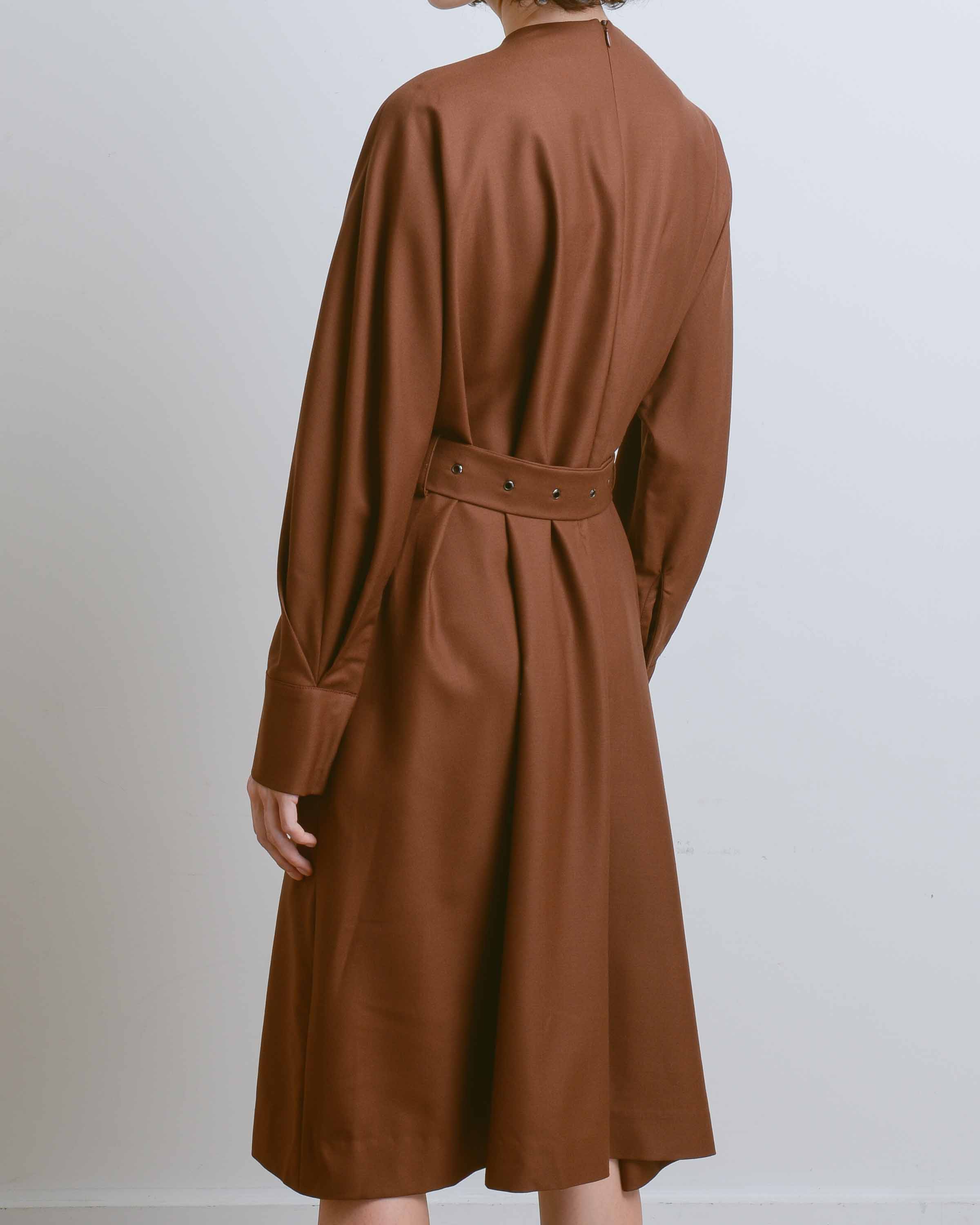 Brown Belt Dress