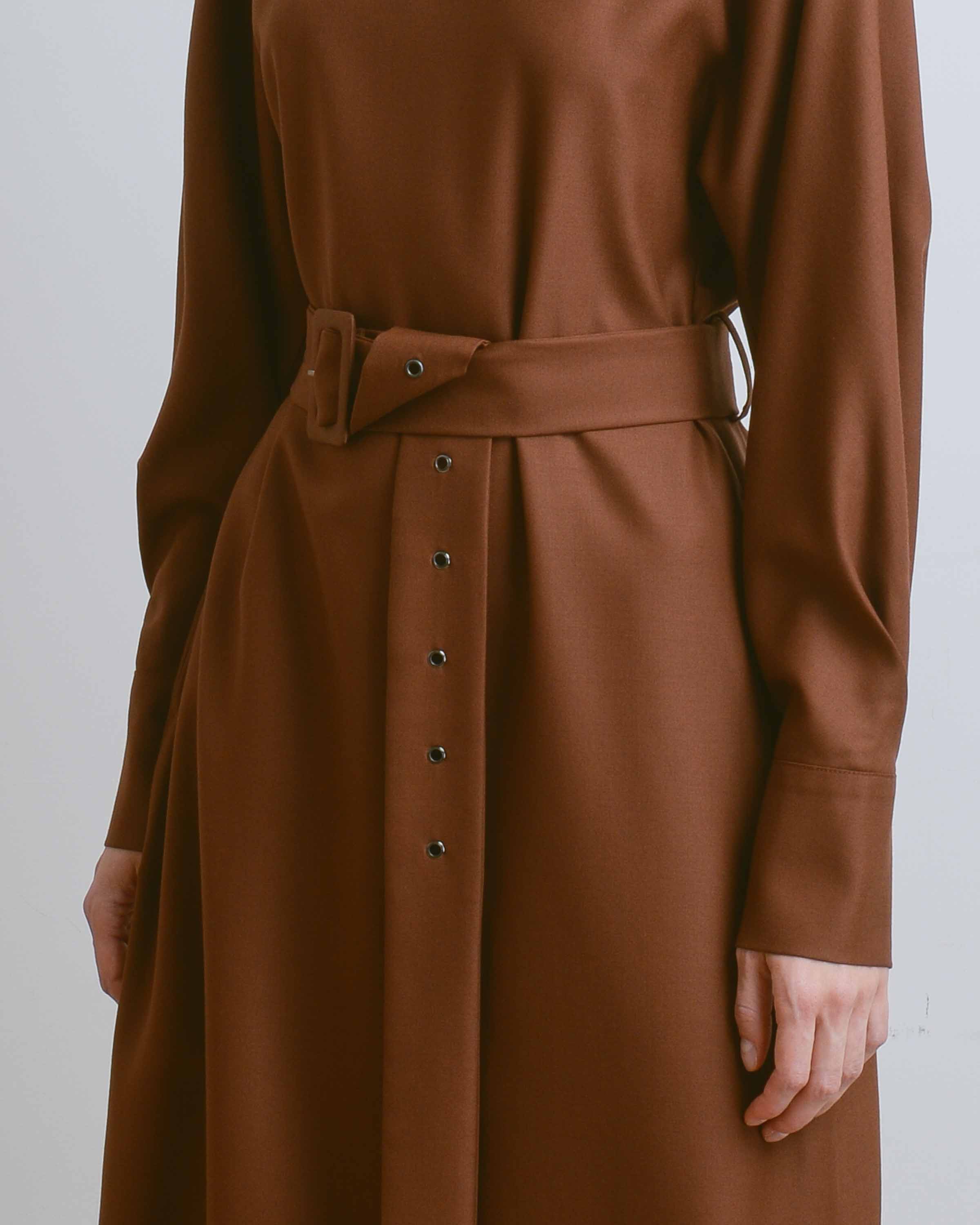 Brown Belt Dress