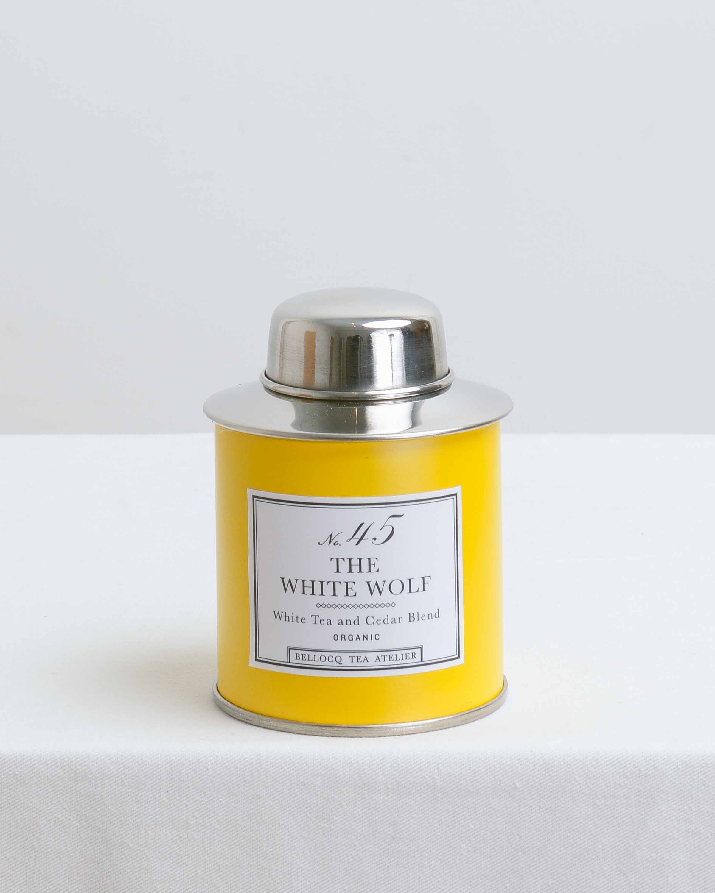 The White Wolf Yellow Tea Caddy